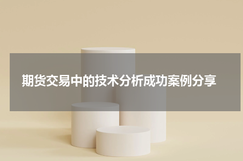  期货交易中的技术分析成功案例分享