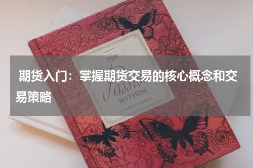  期货入门：掌握期货交易的核心概念和交易策略