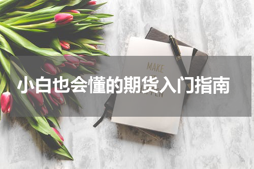  小白也会懂的期货入门指南