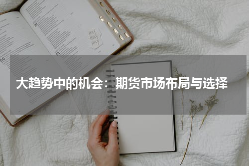  大趋势中的机会：期货市场布局与选择