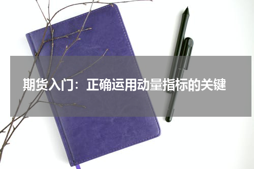  期货入门：正确运用动量指标的关键