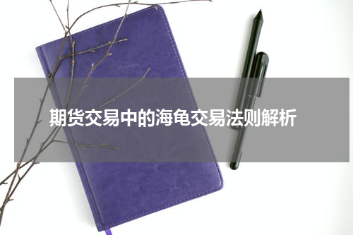  期货交易中的海龟交易法则解析