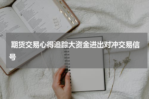  期货交易心得追踪大资金进出对冲交易信号