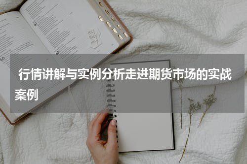  行情讲解与实例分析走进期货市场的实战案例