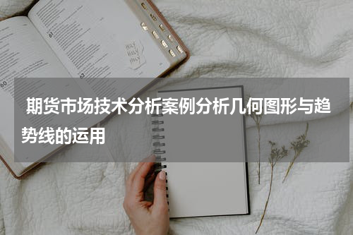  期货市场技术分析案例分析几何图形与趋势线的运用