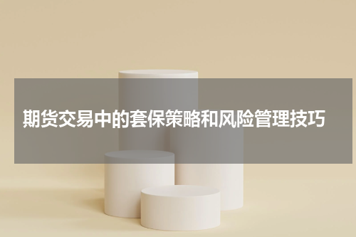  期货交易中的套保策略和风险管理技巧