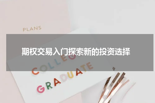  期权交易入门探索新的投资选择
