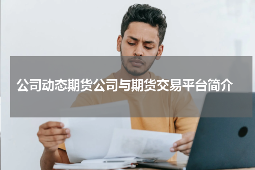  公司动态期货公司与期货交易平台简介