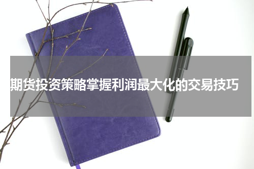  期货投资策略掌握利润最大化的交易技巧