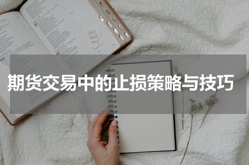  期货交易中的止损策略与技巧