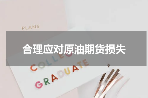 合理应对原油期货损失