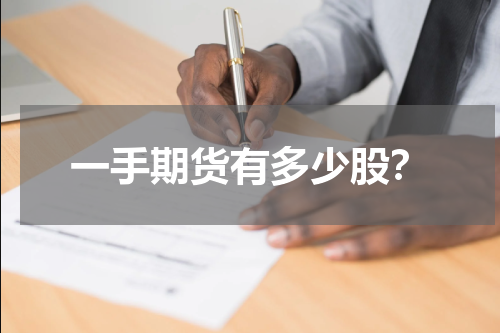 一手期货有多少股？