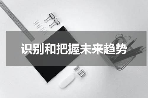 识别和把握未来趋势