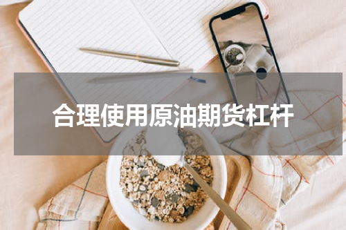 合理使用原油期货杠杆