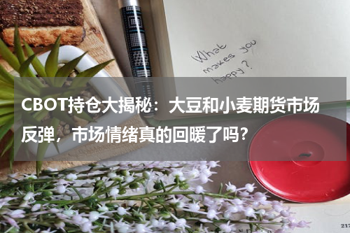 CBOT持仓大揭秘：大豆和小麦期货市场反弹，市场情绪真的回暖了吗？