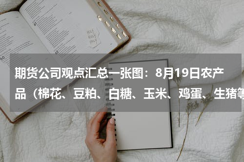 期货公司观点汇总一张图：8月19日农产品（棉花、豆粕、白糖、玉米、鸡蛋、生猪等）