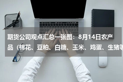 期货公司观点汇总一张图：8月14日农产品（棉花、豆粕、白糖、玉米、鸡蛋、生猪等）