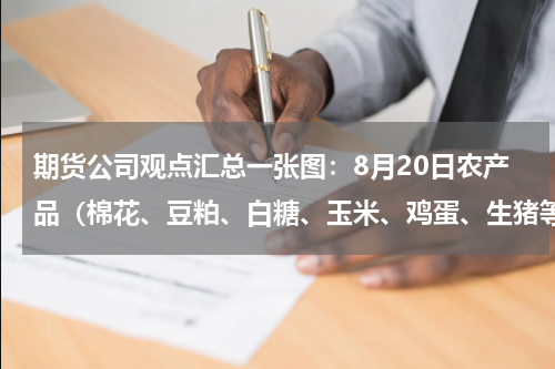 期货公司观点汇总一张图：8月20日农产品（棉花、豆粕、白糖、玉米、鸡蛋、生猪等）