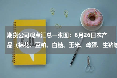 期货公司观点汇总一张图：8月26日农产品（棉花、豆粕、白糖、玉米、鸡蛋、生猪等）