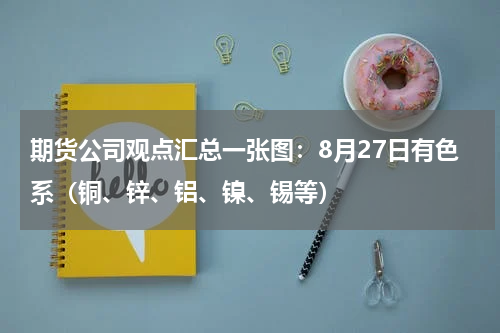 期货公司观点汇总一张图：8月27日有色系（铜、锌、铝、镍、锡等）