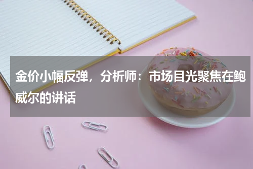 金价小幅反弹，分析师：市场目光聚焦在鲍威尔的讲话