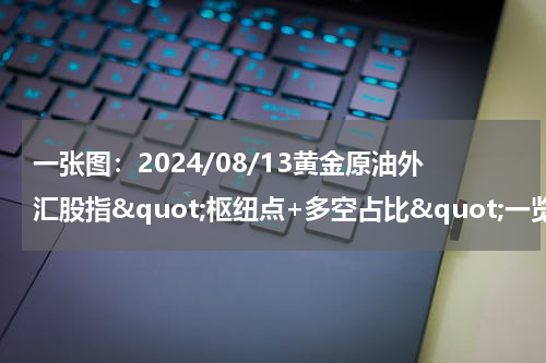 一张图：2024/08/13黄金原油外汇股指&quot;枢纽点+多空占比&quot;一览