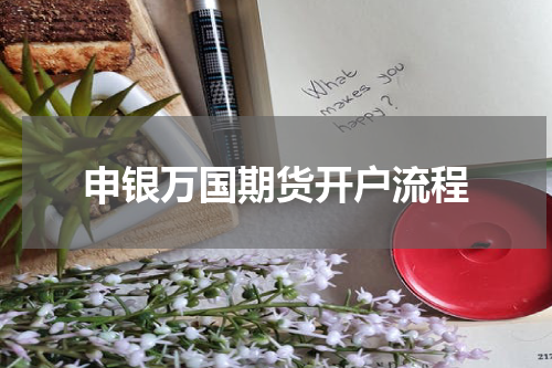 申银万国期货开户流程