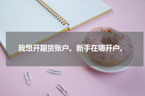 我想开期货账户。新手在哪开户。