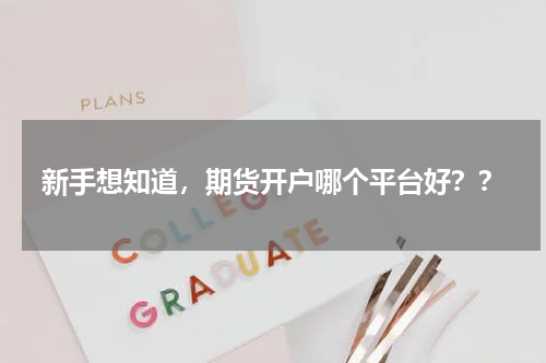 新手想知道，期货开户哪个平台好？？