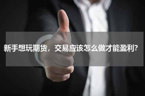 新手想玩期货，交易应该怎么做才能盈利？