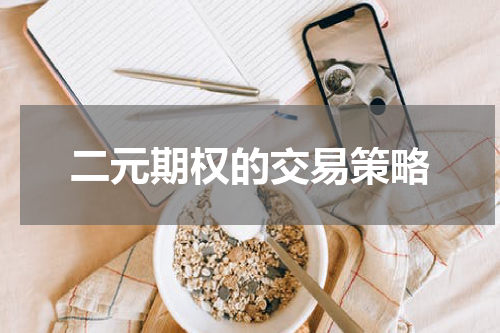 二元期权的交易策略